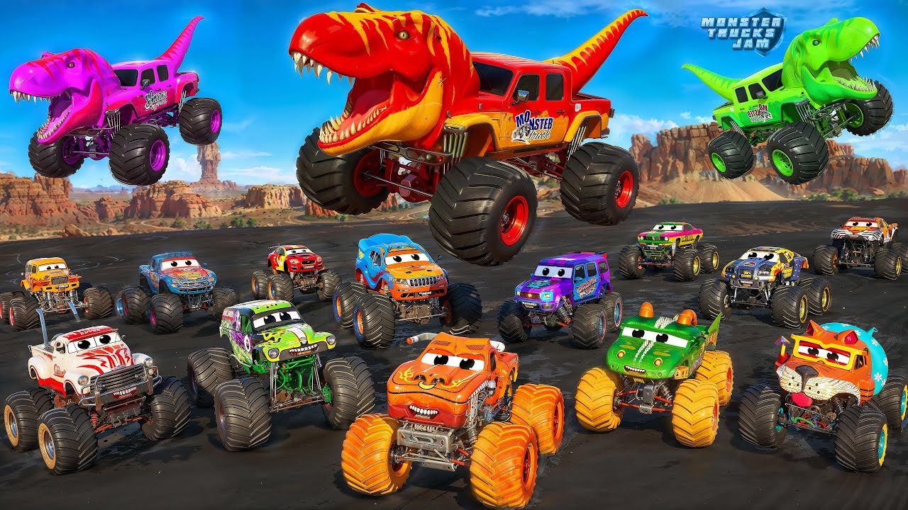 Monster Jam 2025 Highlights - Monster Trucks Stunts, Flips, and Jaw-Dropping Crashes Compilation!