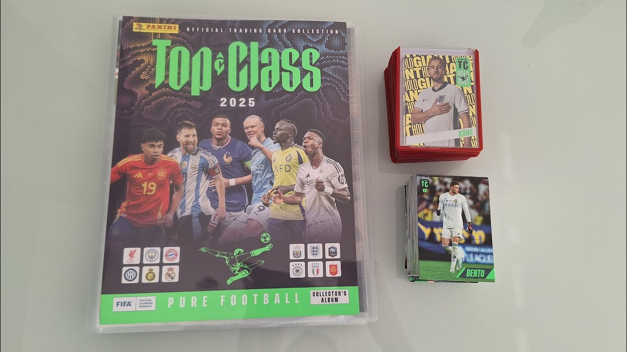 PIERWSZE UZUPEŁNIANIE ALBUMU PANINI TOP CLASS 2025 - WOW! JUŻ PRAWIE KONIEC!