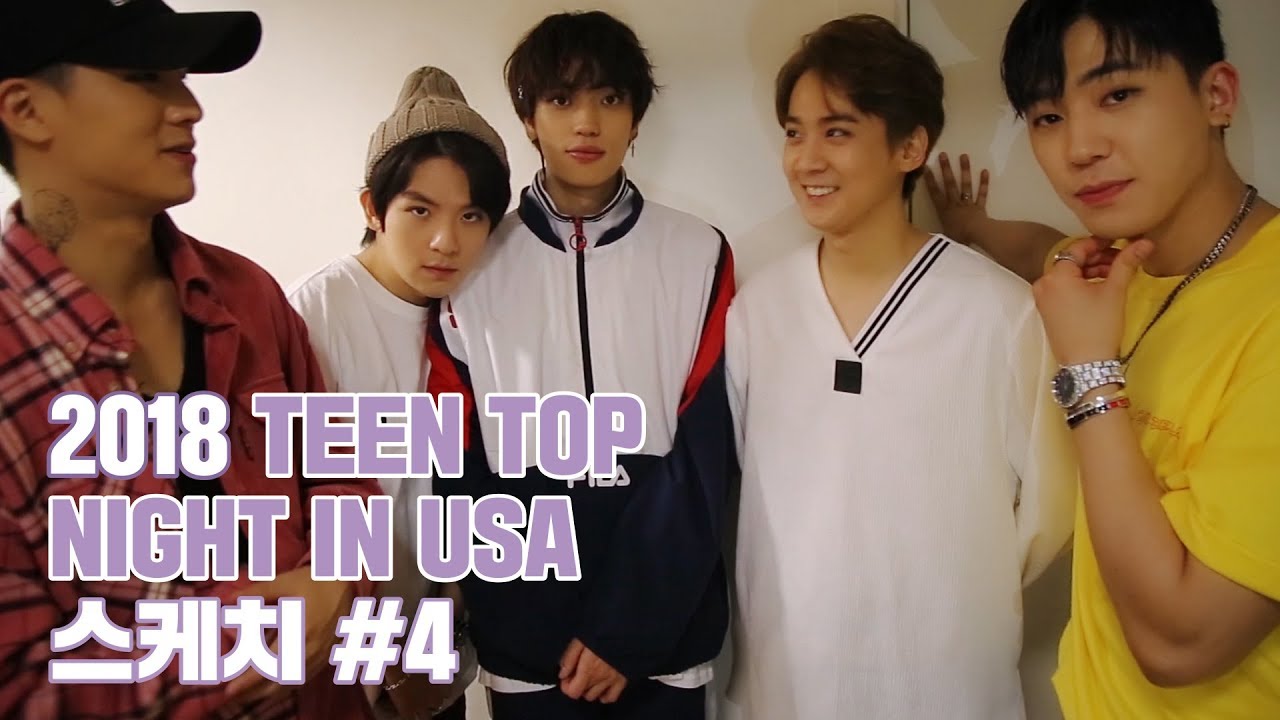 TEEN TOP ON AIR - 2018 TEEN TOP NIGHT IN USA 스케치 #4 (Feat.언제나 아쉬운 마지막)