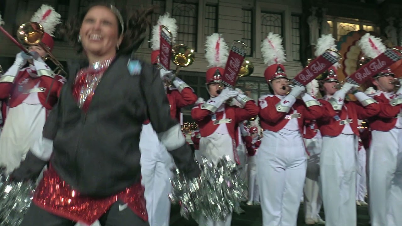 Million Dollar Band University of Alabama Behind the Scenes Macy's Thanksgiving Day Parade 2021 4am!