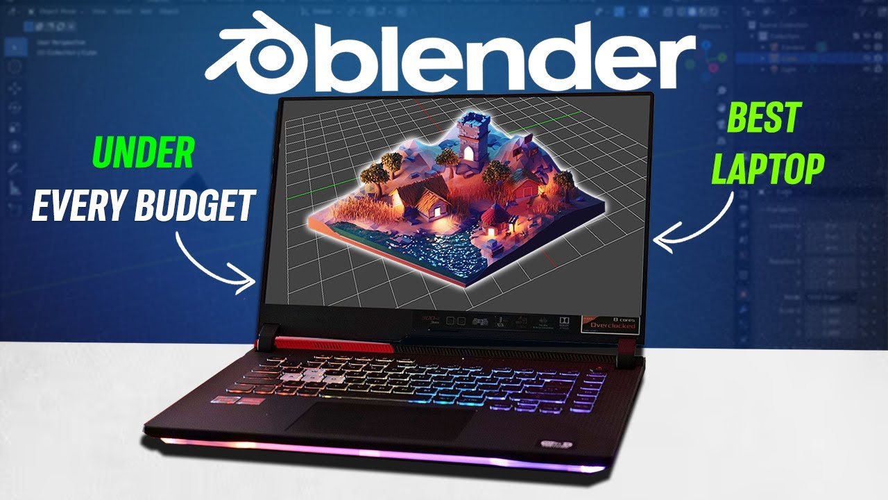 Лучшие бюджетные ноутбуки для Blender и 3D-рендеринга (2025) — лучший выбор для любого бюджета!