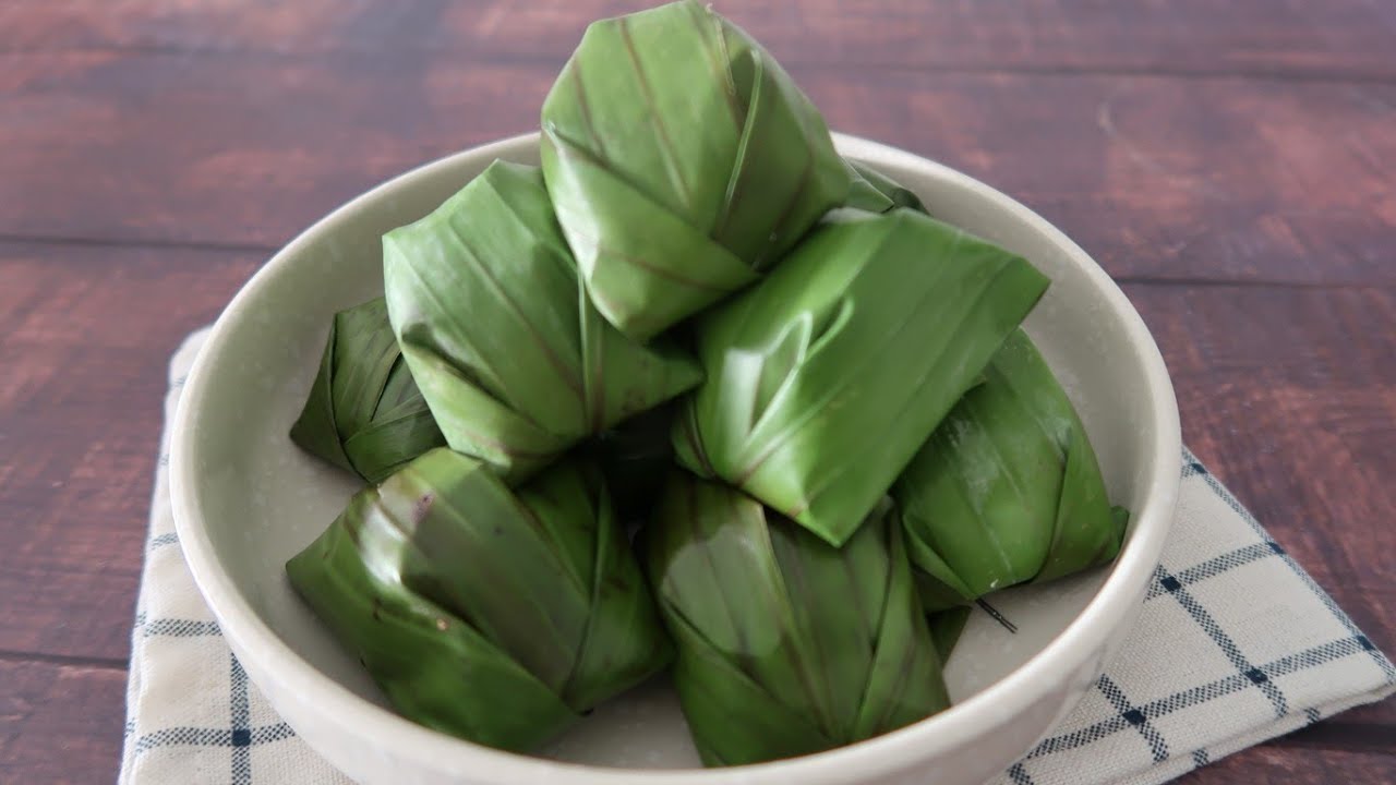 Resepi Mudah Kuih Koci Pulut Hitam