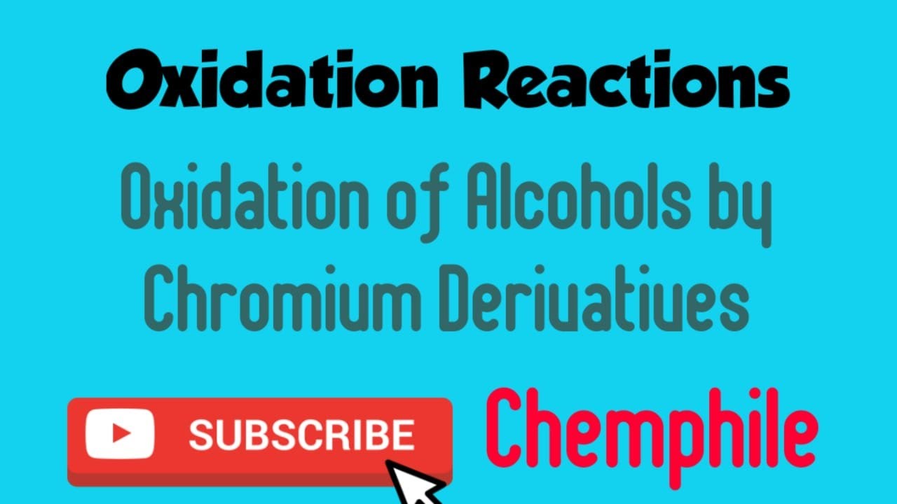 Oxidation of alcohols by Chromium derivatives
