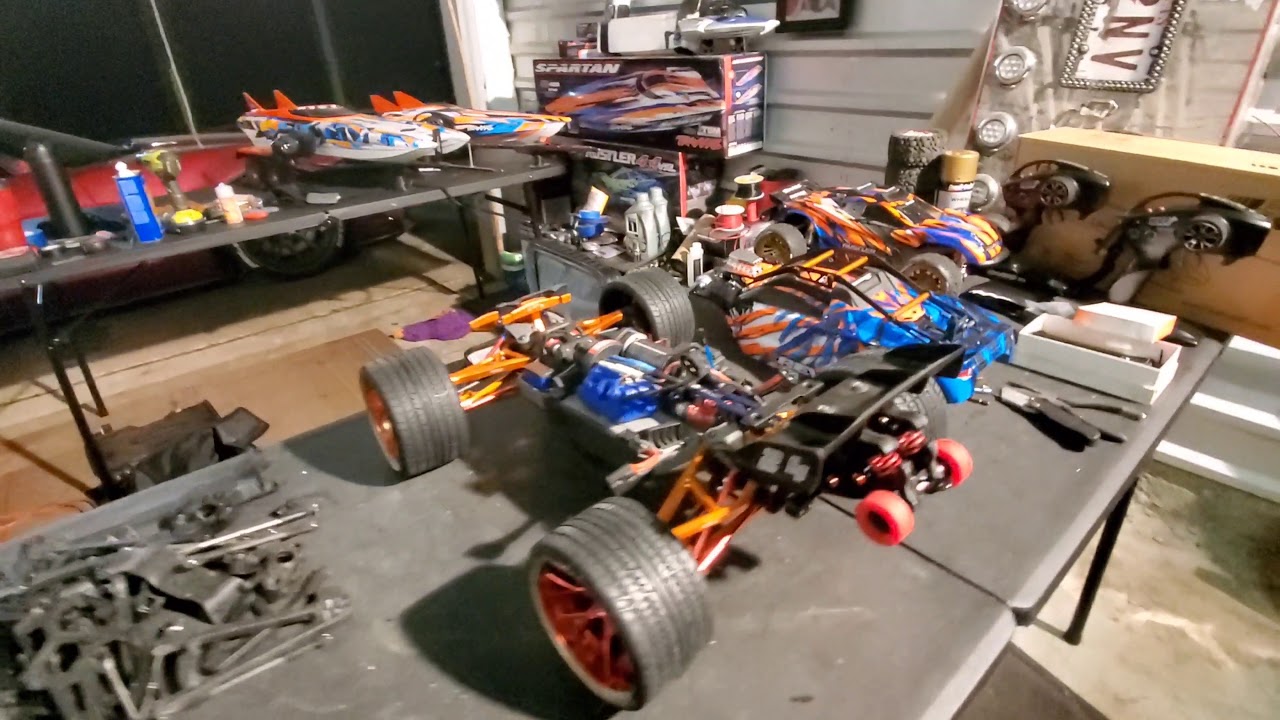 Traxxas E Revo 2.0 full alloy upgrades...