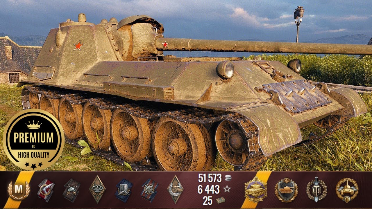 SU-100M1- WORLD OF TANKS