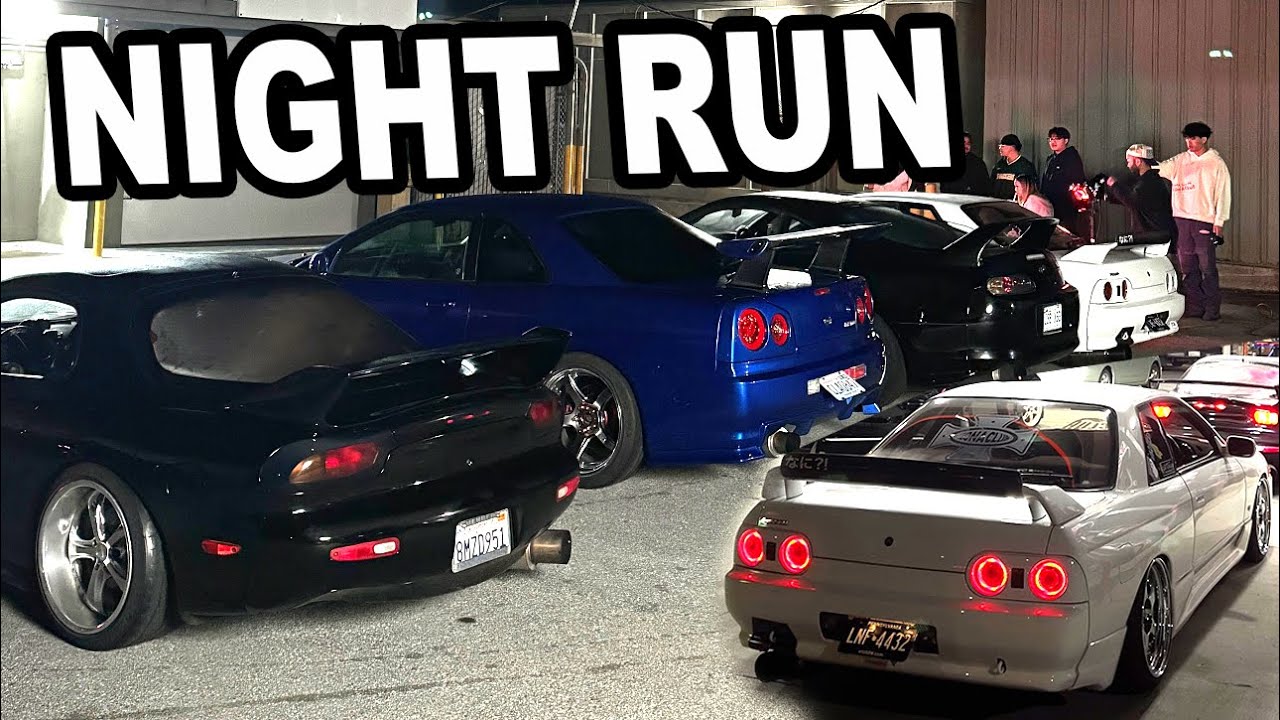 Private JDM Night Run!
