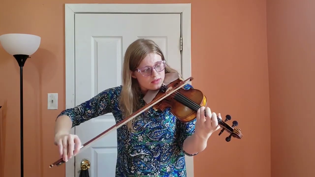 Aria Donn plays YSAŸE SONATA NO. 3 