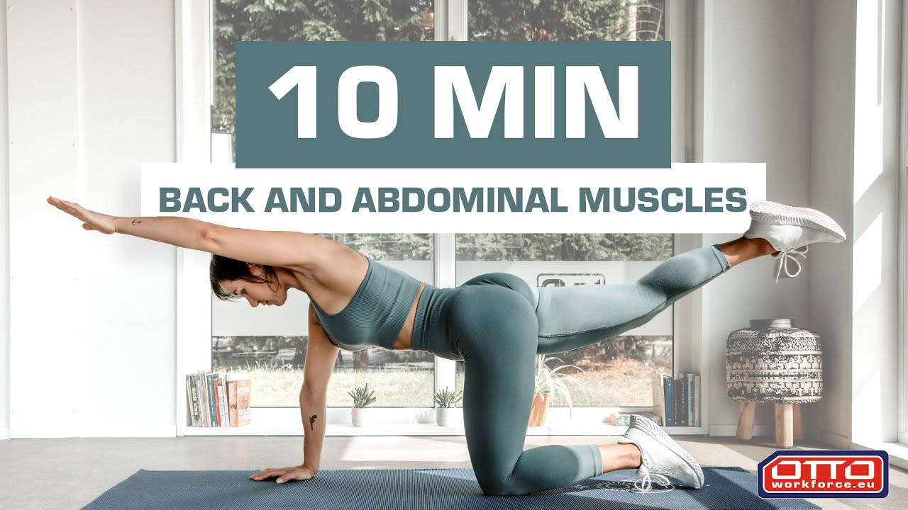 Workout with Roksana: back and abdominal muscles
