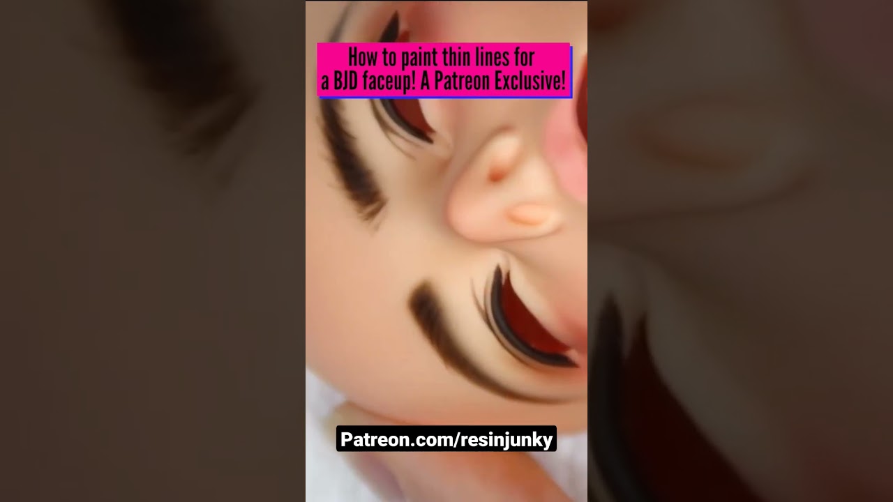 BJD Faceup Tips
