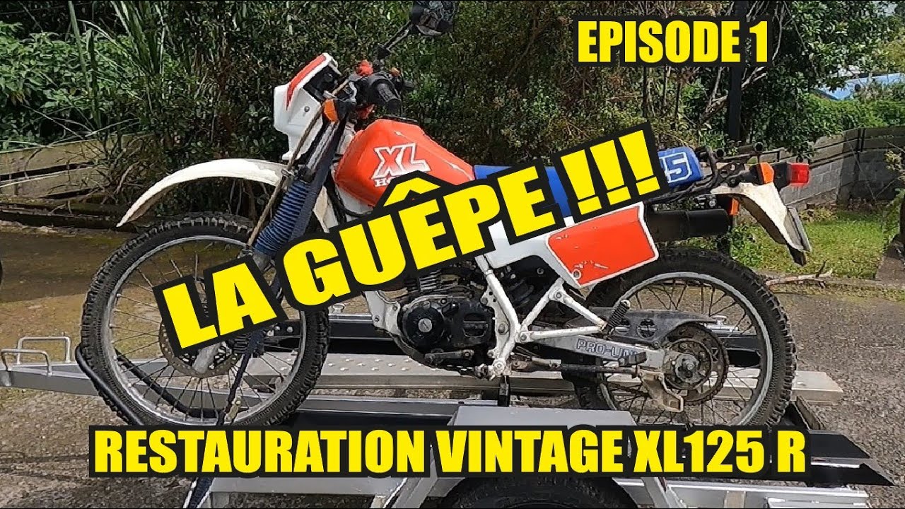 HONDA Vintage XL125R 86   