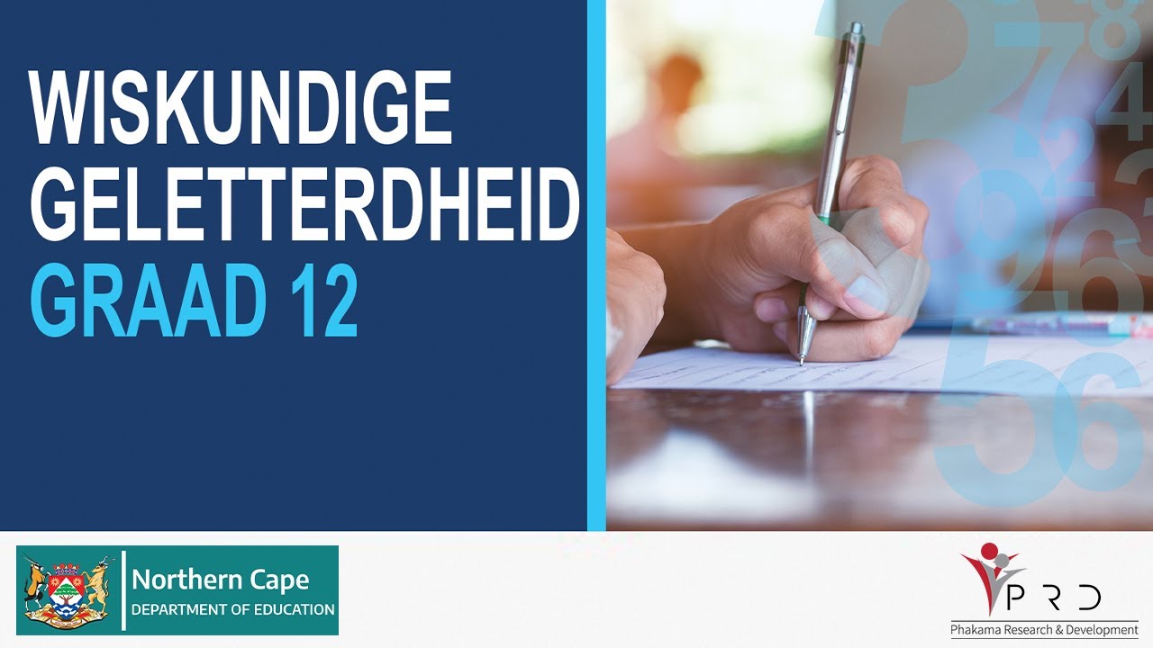 WISKUNDIGE GELETTERDHEID GRAAD 12, FINANSEIES,DATAHANTERING EN WAARSKYNLIKHEID