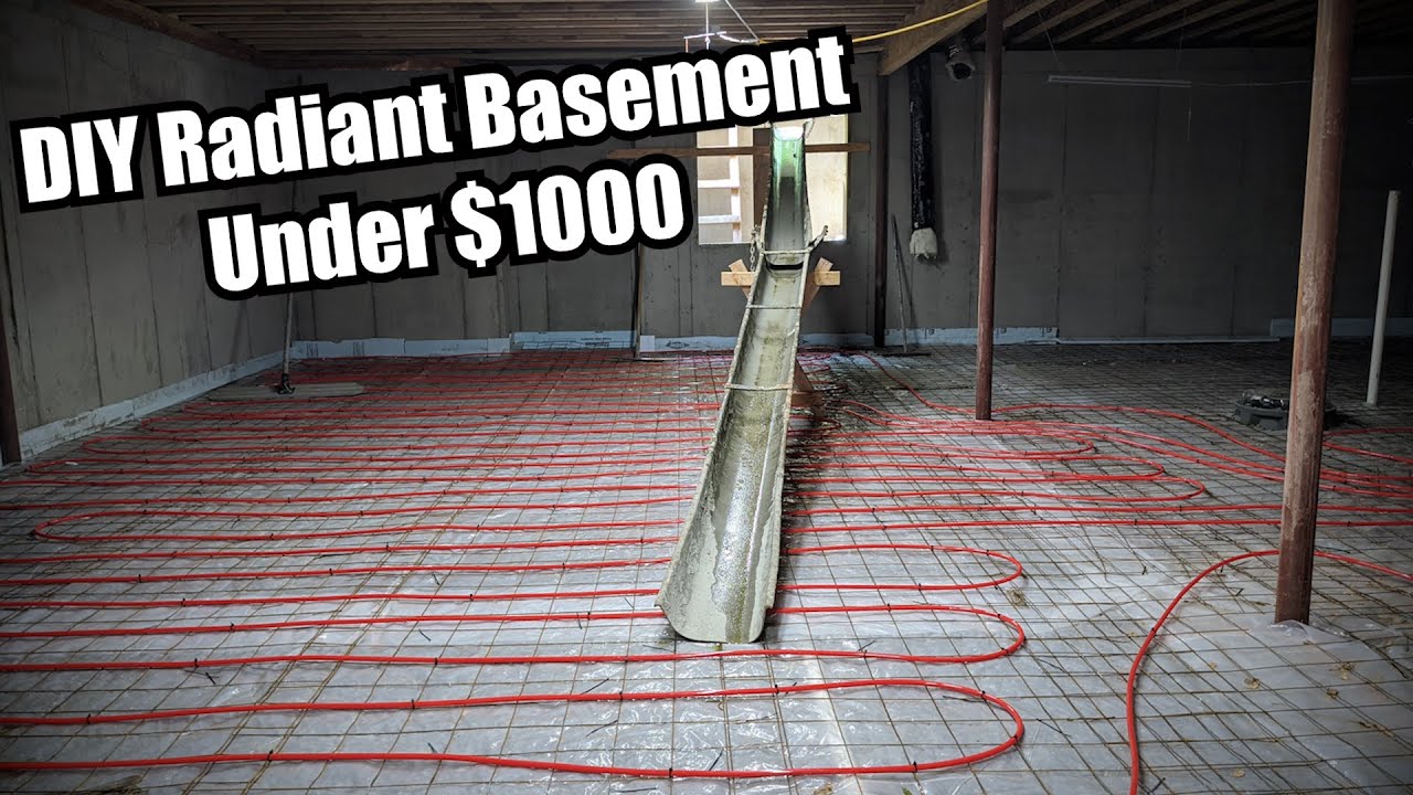 I GC My Own Luxury House - Ep 11 Installing Radiant Heat In My Basement Floor