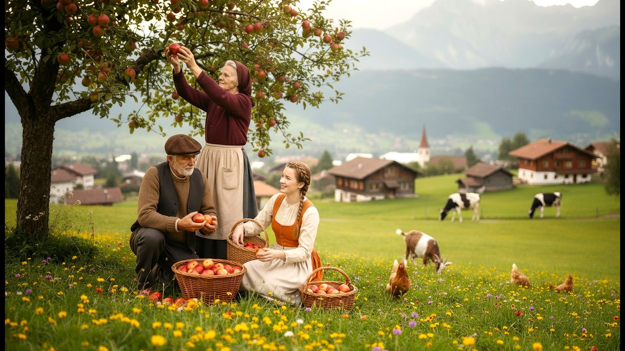 The Most Beautiful Village on Earth &ndash; Harvesting Apples and Pressing Fresh Apple Juice