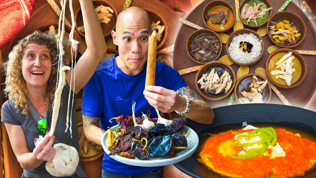 WE CAME TO OAXACA TO EAT THIS! Is MOLE the Best Mexican Food? Street Food Tour in Oaxaca, Mexico 🇲🇽