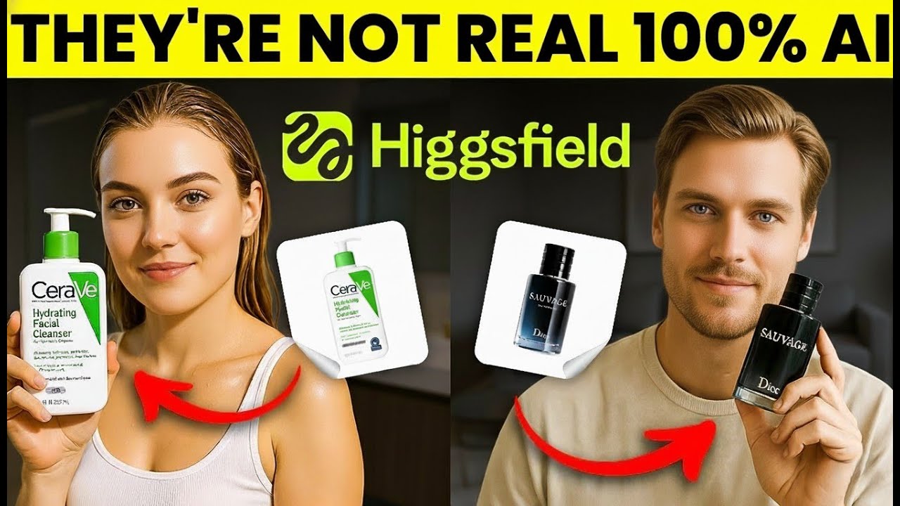 How to make The Best Product Ads in 60 Seconds - Higgsfield Click-to-Ad