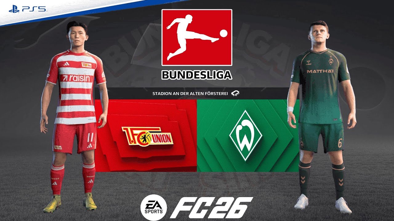 Union Berlin v Werder Bremen | Bundesliga 25/26 Matchday 24 | Match Simulation | FC 26 – PS5™[4K]