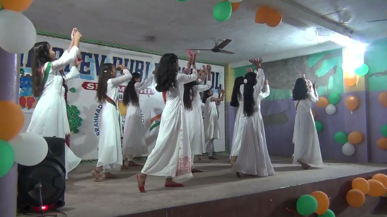 DANCE ON MERA KARMA TU #Brahmadev public school #Independence Day 2025