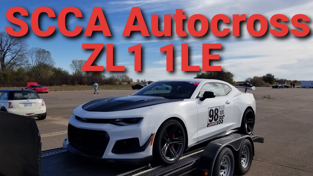 Camaro ZL1 1LE SCCA Autocross 11/14/21