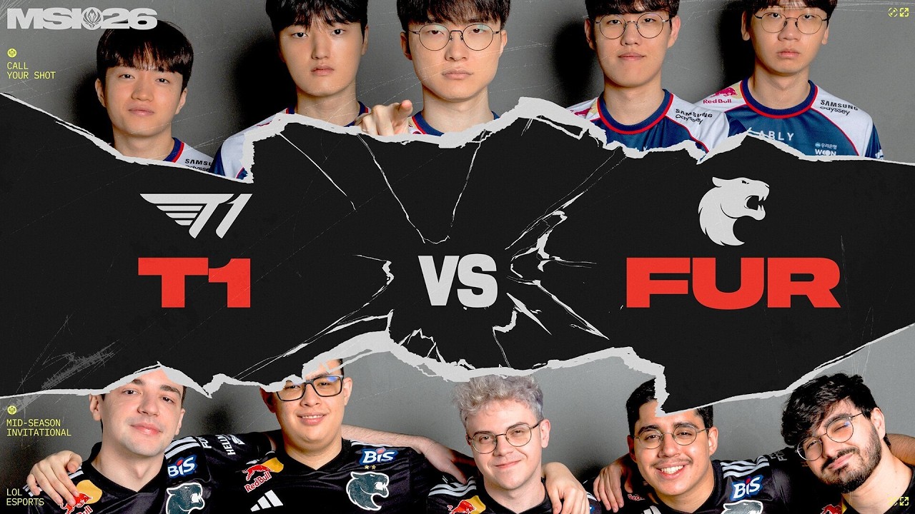 VERTICAL | T1 vs FUR | MSI 2026 |  Bracket Stage Day 4 #shorts