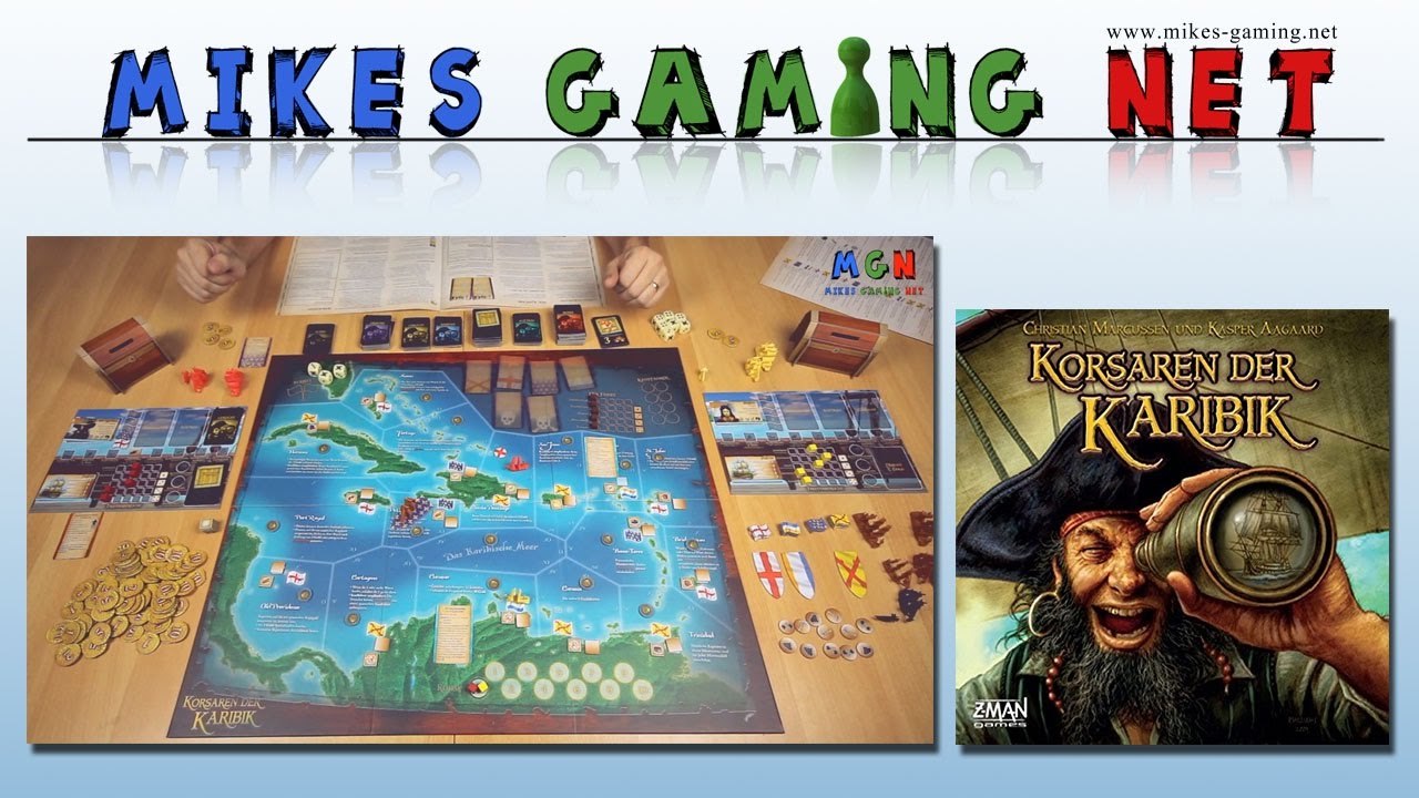 Korsaren der Karibik | Verlag: Asmodee & Z-Man Games