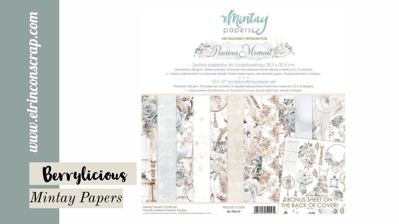 MINTAY PAPERS - PRECIOUS MOMENT