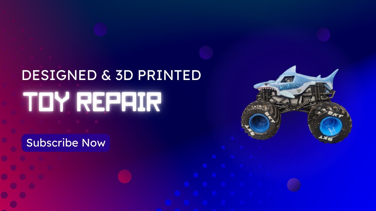 How to Fix a Broken Toy with CAD and 3D Printing