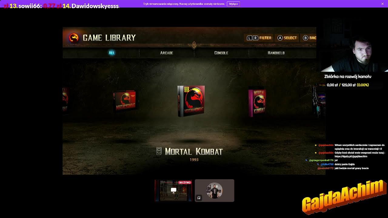 CS2 MORTAL KOMBAT I TOMB RAIDER - GajdaAchim Live