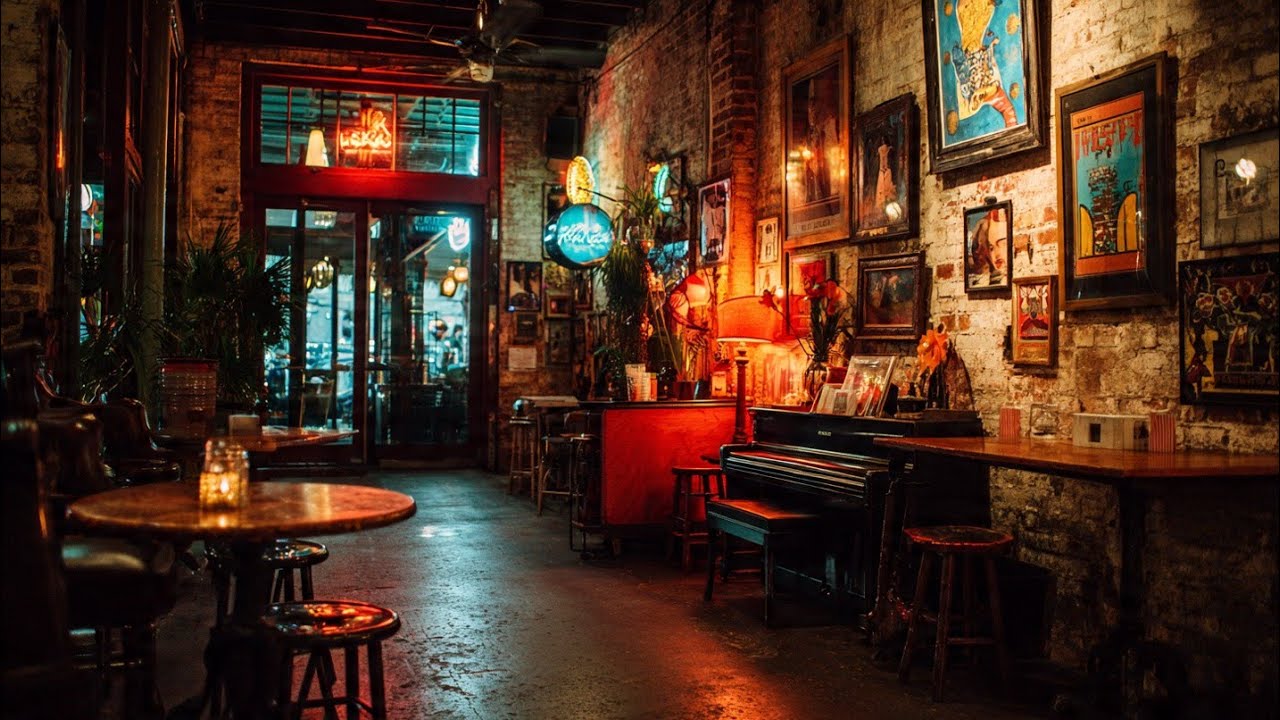You are in a French Quarter Jazz Bar 🕯️ Warm Acoustic Instrumental