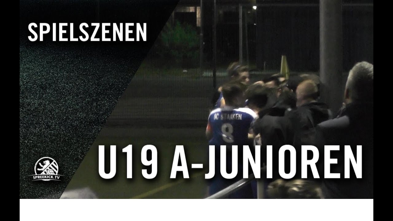 SC Staaken - Berliner AK 07 (U19 A-Junioren, Verbandsliga)