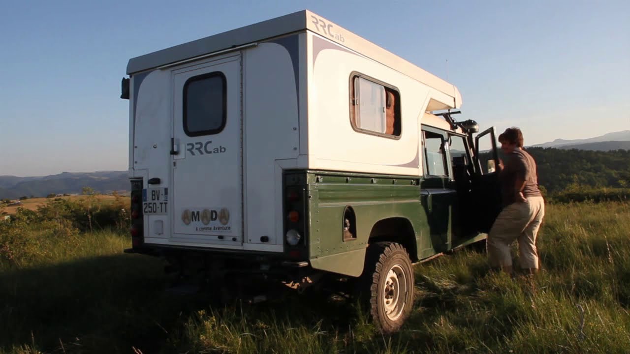Cellule  amovible RRCab pour tous pick up, de RR Concept, spécialiste du voyage en 4x4