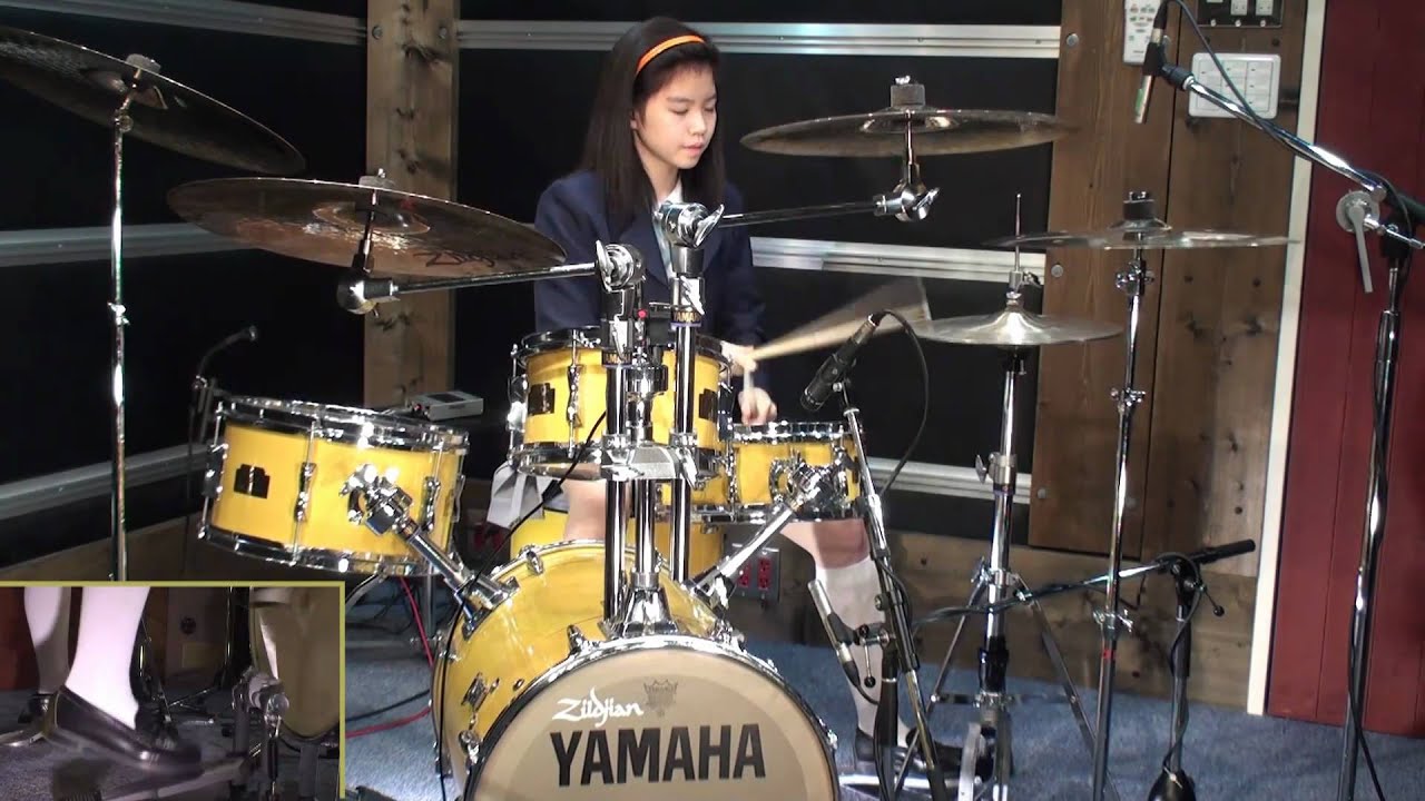 K-ON!! ごはんはおかず ドラムそらみみVer.　けいおん!! Gohan wa Okazu　Drum cover