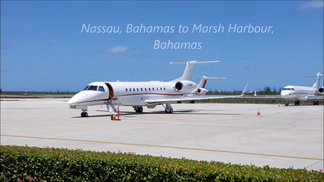 EMBRAER LEGACY 600 - Bahamas & USA trip 2017