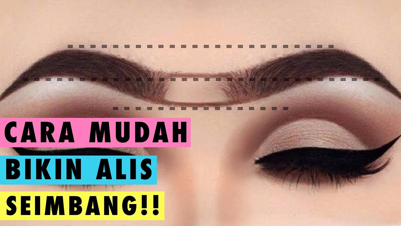 Cuma 5 Menit!! BUAT ALIS SAMA | GAMPANG BANGET