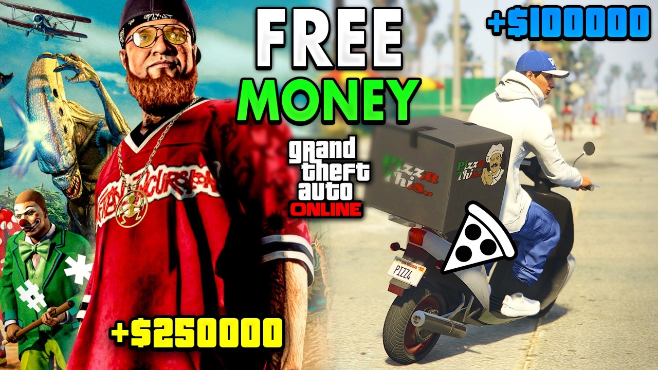 All FREE Ways To Make Money in GTA 5 Online! (Free Money Guide)