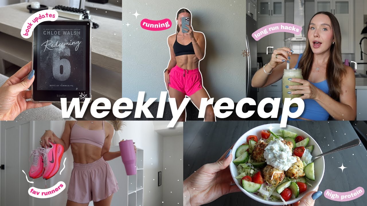 long run hacks, high protein recipes you NEED & book crashouts | marathon diaries