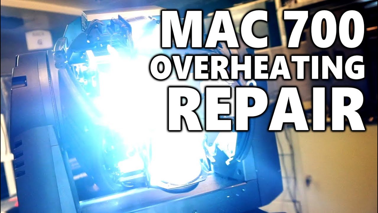 Mac 700 Overheating Simple Repair