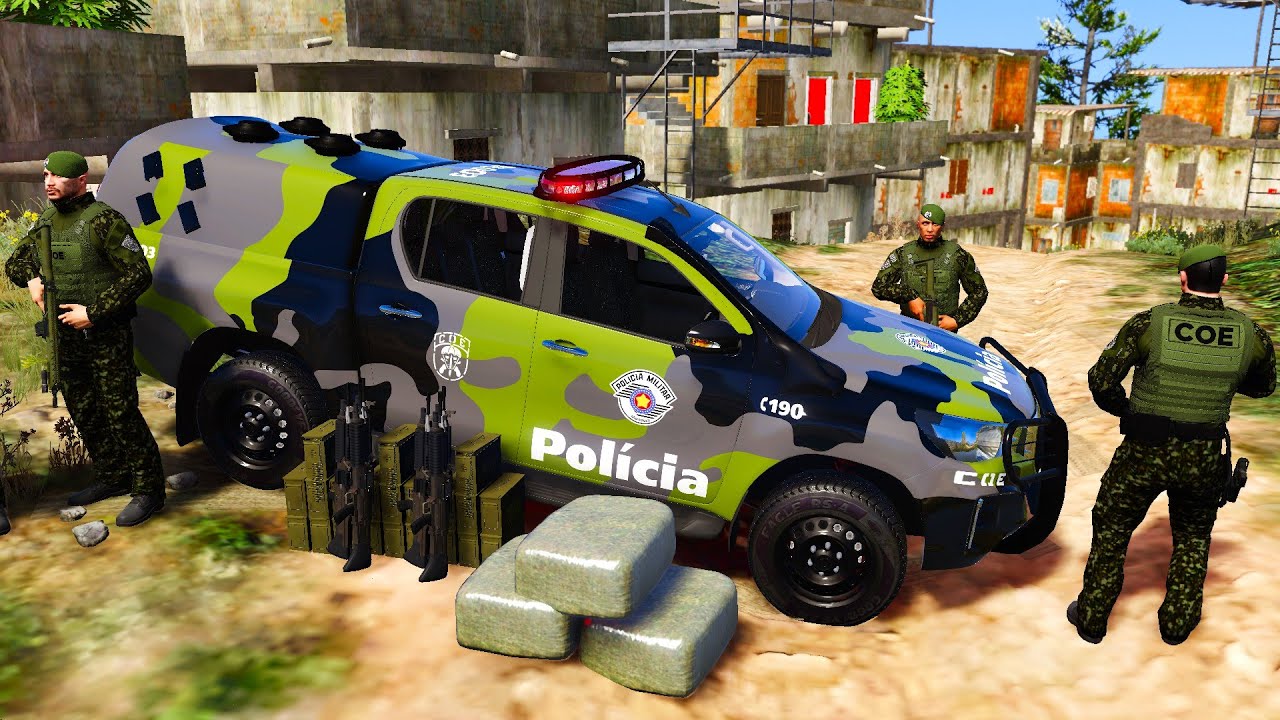 OPTOU PELO CONFRONTO - COE | COMANDOS E OPERAÇÕES ESPECIAIS - PMESP | GTA 5 POLICIAL