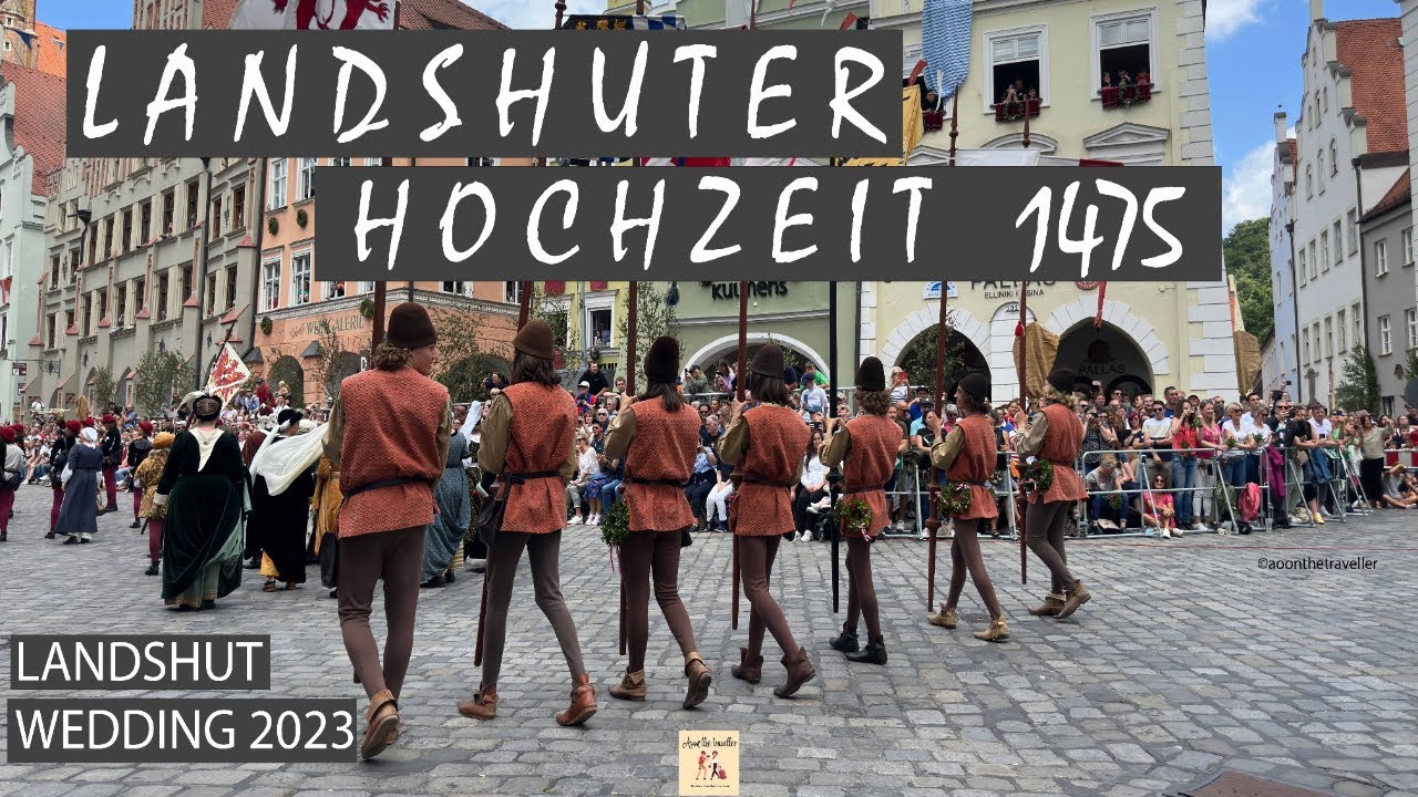 Landshuter Hochzeit 1475 | LANDSHUT Wedding in Germany 🇩🇪 | 4K UHD