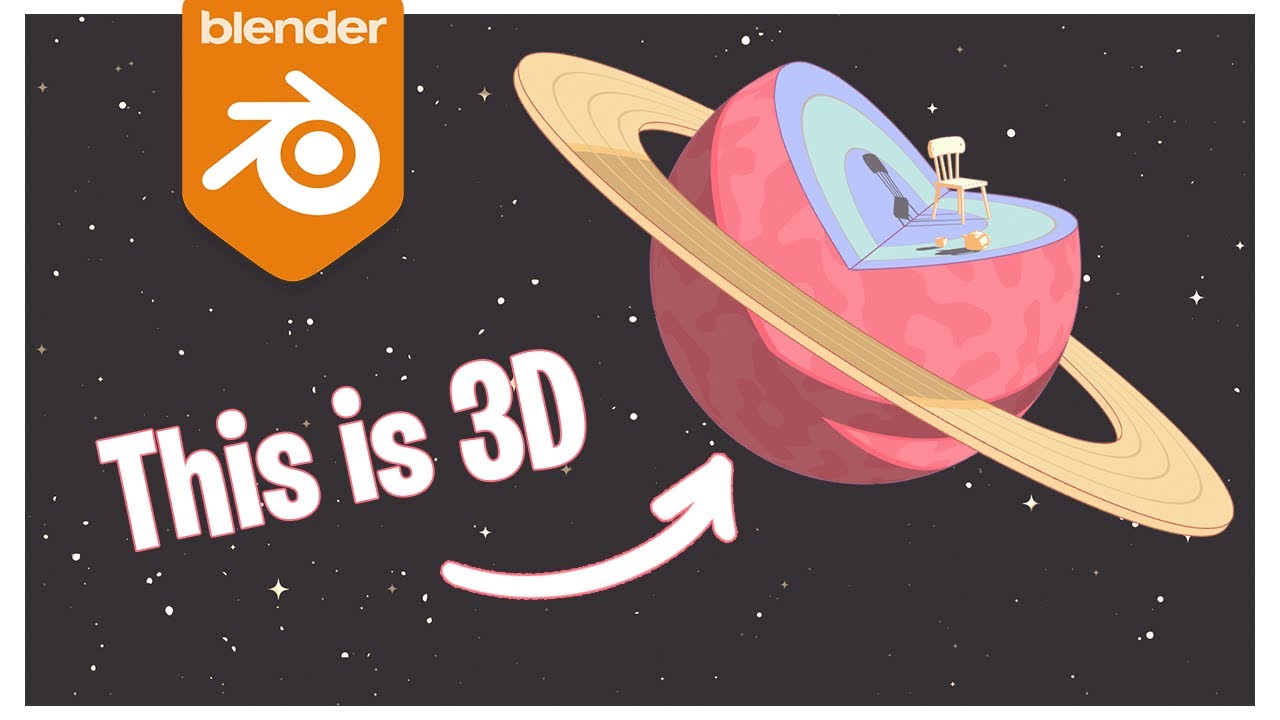 Blender 2D/3D with Grease Pencil | Tutorial