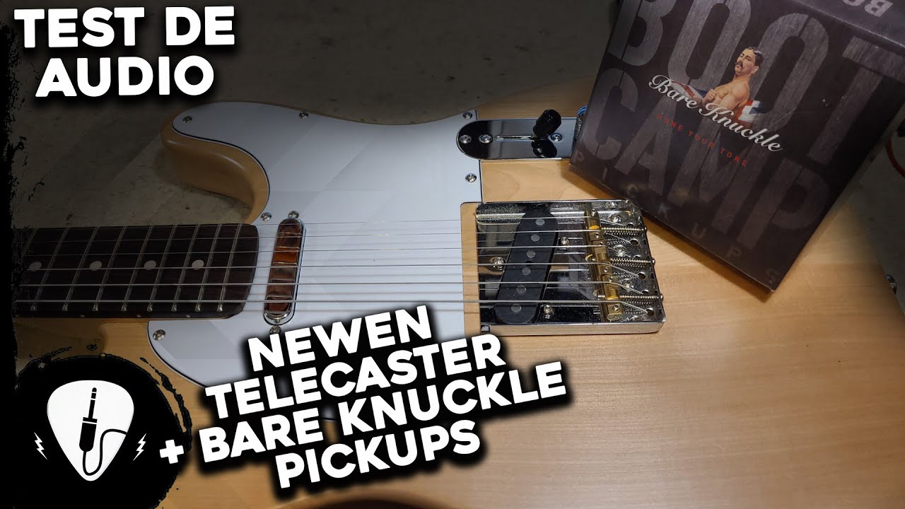 Newen Telecaster con Pickups Bare Knuckle | Test de Audio y apreciaciones