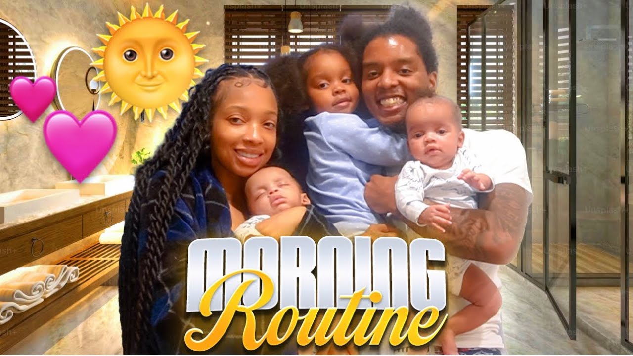 MY EXTREME MORNING ROUTINE WITH TWINS & A TODDLER! (IT’S CHAOS)
