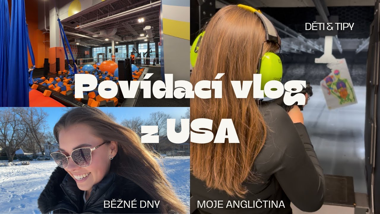 VLOG z USA- obyčejné dny, děti, tipy & moje angličtina