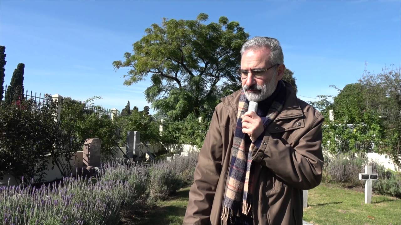 El rincón de los marinos en el Cementerio Británico de Montevideo
