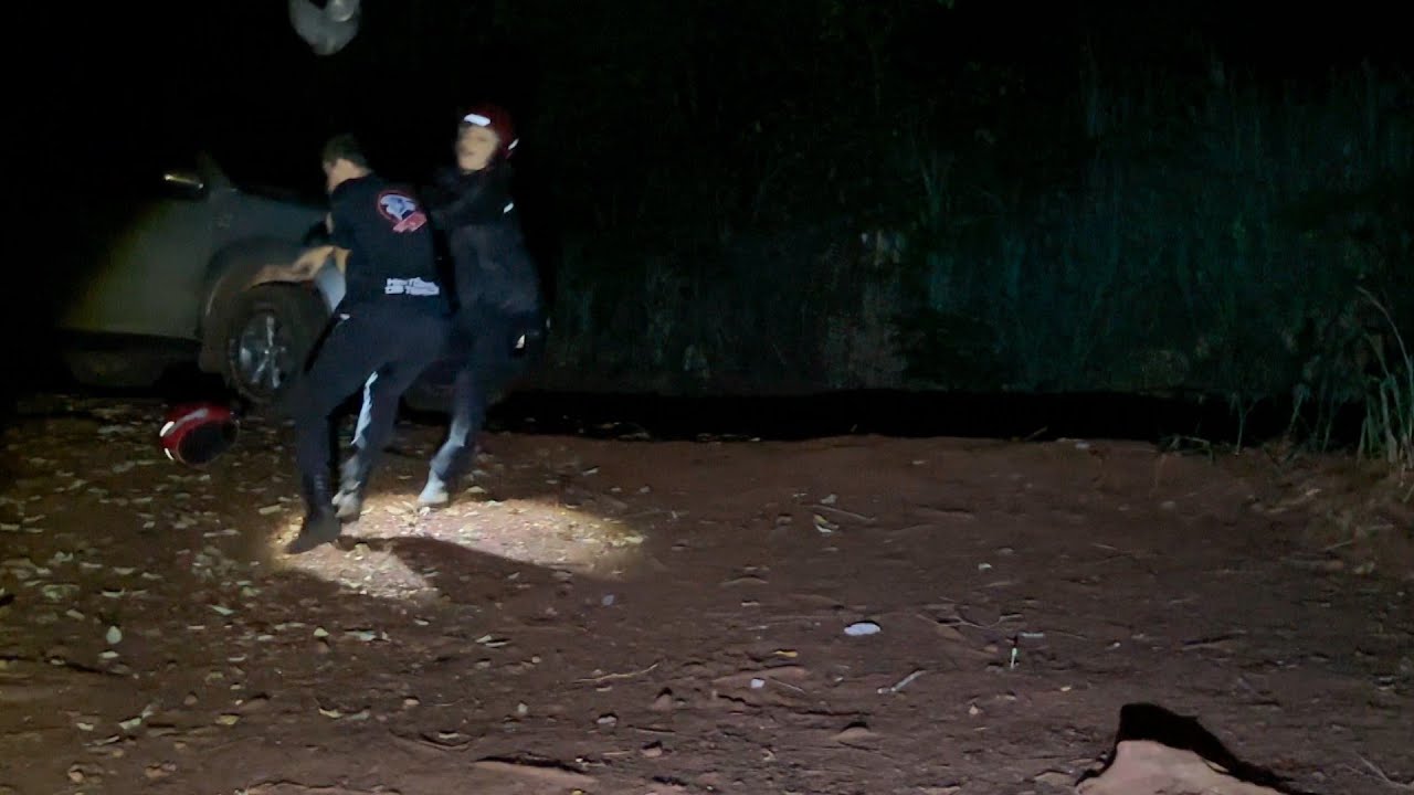 MOTOQUEIRO CHEGOU NO MEIO DA GRAVAÇÃO E ME AGREDIDO BRUTALMENTE