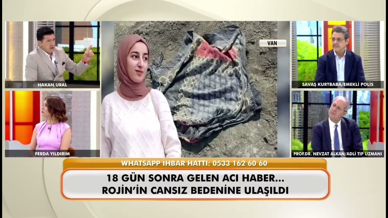 Van’da kaybolan Rojin’le ilgili 16.10.2024’te Prof. Dr. Nevzat Alkan’ın görüşü