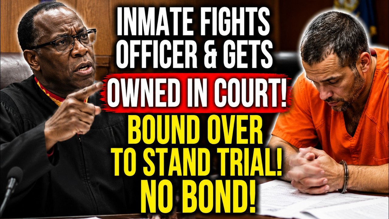 Defendant Blames Jail Staff for Broken Rib &mdash; Judge SHUTS DOWN His Defense in Court