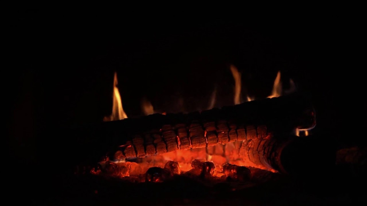 Relaxing Fireplace Sounds with Natural Crackling Fire for Relaxation