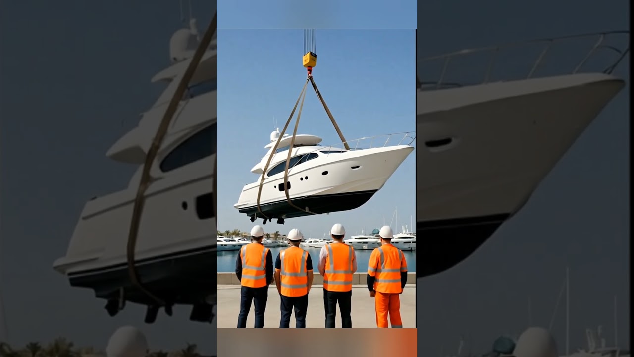 $250,000 Yacht DESTROYED in Seconds &ndash; Shocking Crane Failure!
