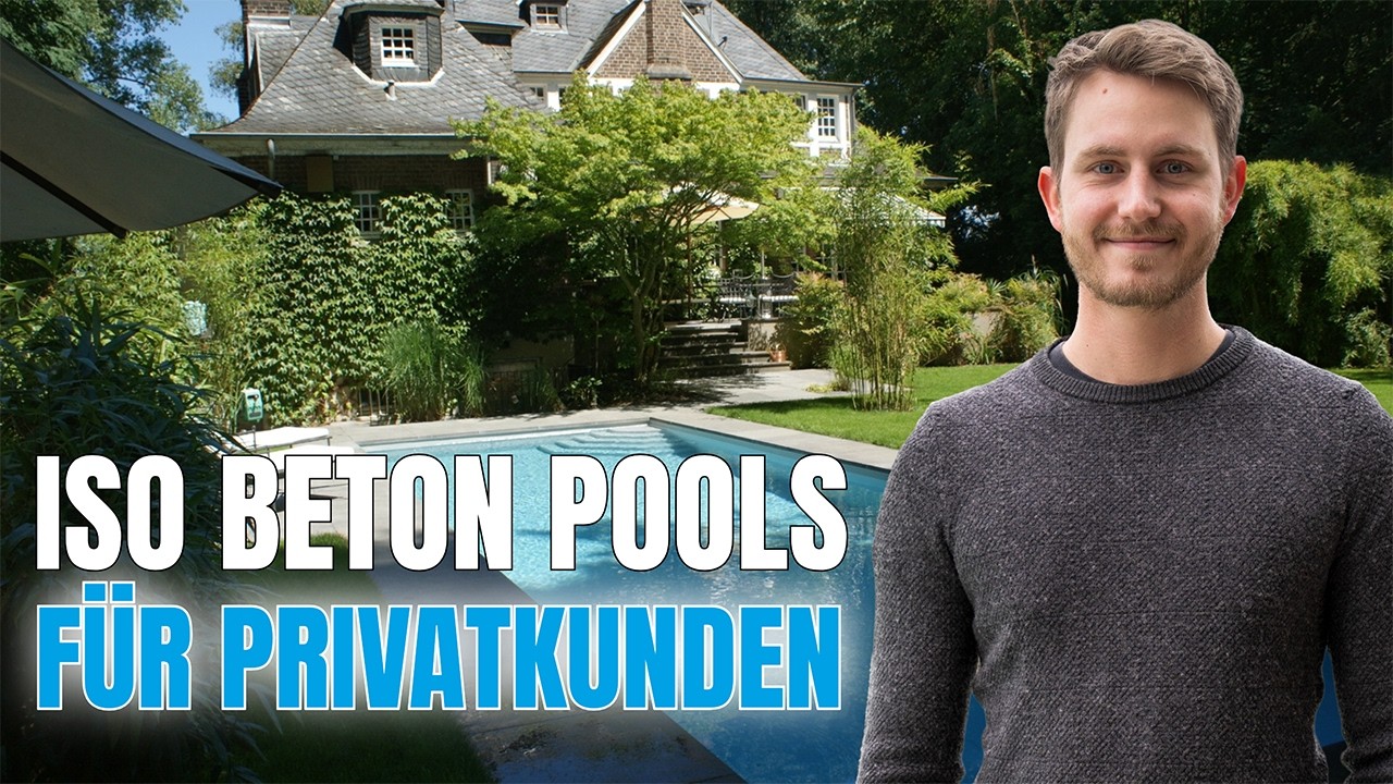 ISO Beton Schwimmbecken System – Die langlebige & energieeffiziente Poollösung für Ihr Zuhause