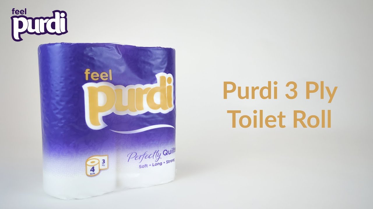 Purdi 3 Ply Toilet Roll Spotlight